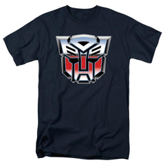 Transformers Autobot Airbrush Logo Men's 18/1 Cotton Short-Sleeve T-Shirt