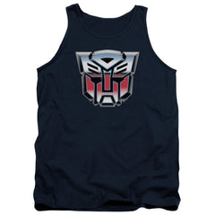 Transformers Autobot Airbrush Logo Men's 18/1 Cotton Tank Top