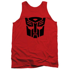 Transformers Autobot Men's 18/1 Cotton Tank Top