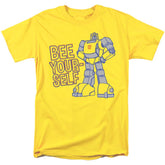 Transformers Bee Yourself Men's 18/1 Cotton Short-Sleeve T-Shirt
