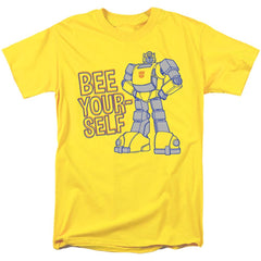 Transformers Bee Yourself Men's 18/1 Cotton Short-Sleeve T-Shirt