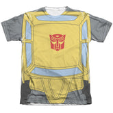 Transformers Bumblebee Costume Men's Regular Fit Poly Cotton Short-Sleeve T-Shirt