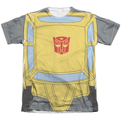 Transformers Bumblebee Costume Men's Regular Fit Poly Cotton Short-Sleeve T-Shirt