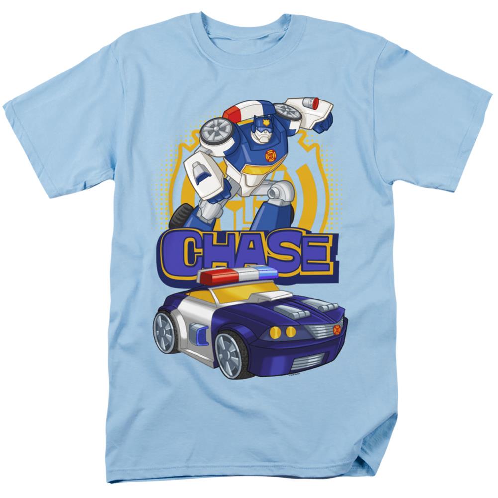 Transformers Chase Men's 18/1 Cotton Short-Sleeve T-Shirt
