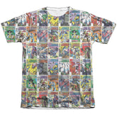 Transformers Cover Collage Men's Regular Fit Poly Cotton Short-Sleeve T-Shirt