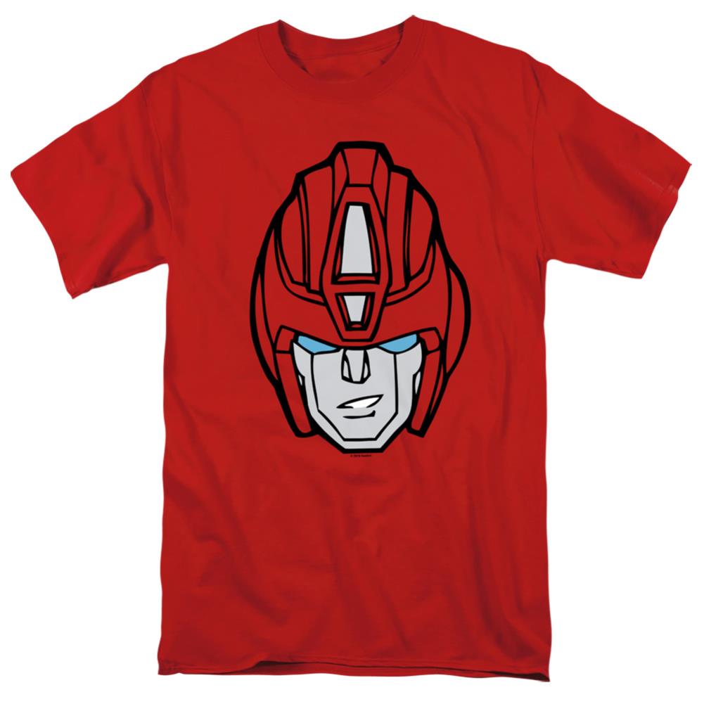 Transformers Hot Rod Head Men's 18/1 Cotton Short-Sleeve T-Shirt