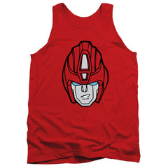Transformers Hot Rod Head Men's 18/1 Cotton Tank Top