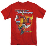 Transformers Hot Rod Men's 18/1 Cotton Short-Sleeve T-Shirt