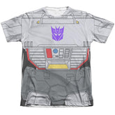 Transformers Megatron Costume Men's Regular Fit Poly Cotton Short-Sleeve T-Shirt