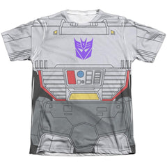 Transformers Megatron Costume Men's Regular Fit Poly Cotton Short-Sleeve T-Shirt