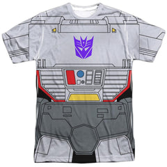 Transformers Megatron Costume Men's Regular Fit Polyester Short-Sleeve T-Shirt