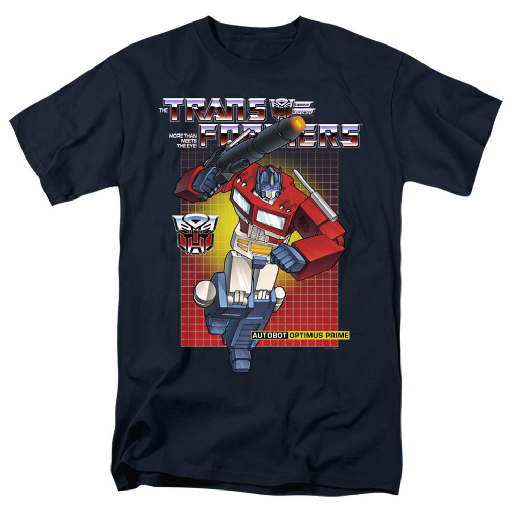 Transformers Optimus Prime Men's 18/1 Cotton Short-Sleeve T-Shirt