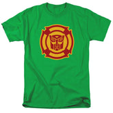 Transformers Rescue Bots Logo Men's 18/1 Cotton Short-Sleeve T-Shirt