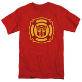 Transformers Rescue Bots Logo Men's 18/1 Cotton Short-Sleeve T-Shirt