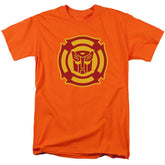 Transformers Rescue Bots Logo Men's 18/1 Cotton Short-Sleeve T-Shirt