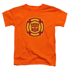 Transformers Rescue Bots Logo Toddler 18/1 Cotton Short-Sleeve T-Shirt