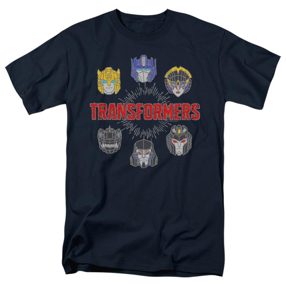 Transformers Robo Halo Men's 18/1 Cotton Short-Sleeve T-Shirt