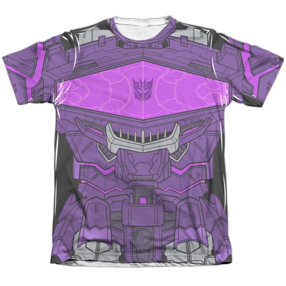 Transformers Shockwave Costume Men's Regular Fit Poly Cotton Short-Sleeve T-Shirt