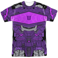 Transformers Shockwave Costume Men's Regular Fit Polyester Short-Sleeve T-Shirt