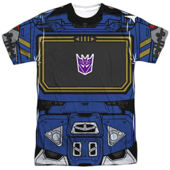 Transformers Soundwave Costume Men's Regular Fit Polyester Short-Sleeve T-Shirt