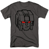 Transformers Starscream Head Men's 18/1 Cotton Short-Sleeve T-Shirt