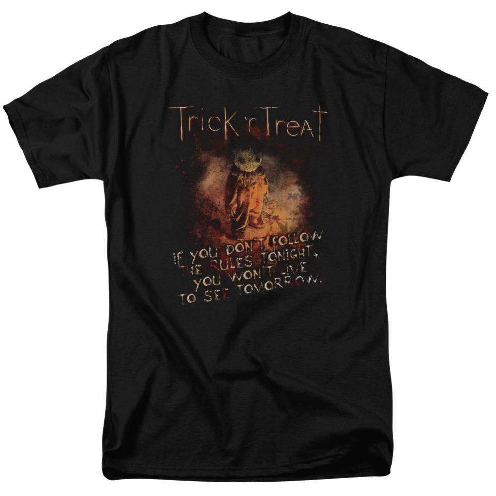Trick R Treat Rules Men's 18/1 Cotton Short-Sleeve T-Shirt