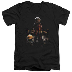 Trick R Treat Samhain Men's 30/1 Cotton Slim V-Neck T-Shirt