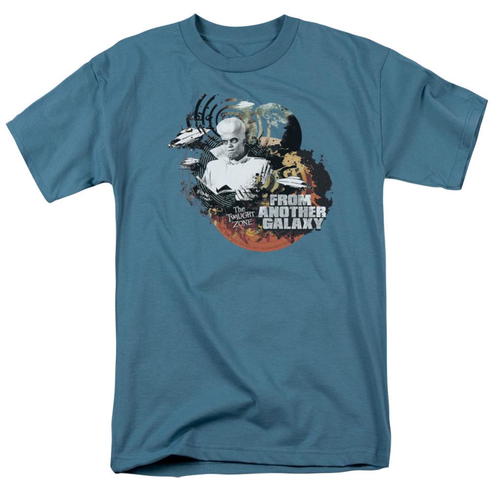 Twilight Zone From Another Galaxy Men's 18/1 Cotton Short-Sleeve T-Shirt