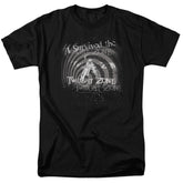 Twilight Zone I Survived Men's 18/1 Cotton Short-Sleeve T-Shirt