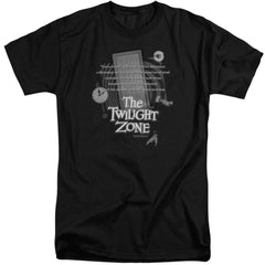Twilight Zone Monologue Men's 18/1 Tall Cotton Short-Sleeve T-Shirt