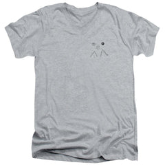 Twin Peaks Peak Donut Men's 30/1 Cotton Slim V-Neck T-Shirt