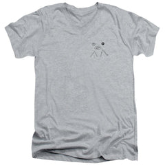 Twin Peaks Peak Pie Men's 30/1 Cotton Slim V-Neck T-Shirt