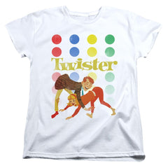 Twister Old School Twister Women's 18/1 Cotton Short-Sleeve T-Shirt