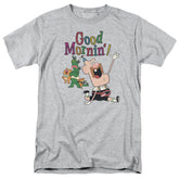 Uncle Grandpa Good Mornin Men's 18/1 Cotton Short-Sleeve T-Shirt
