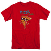 Uncle Grandpa Pizza Steve Men's 18/1 Cotton Short-Sleeve T-Shirt