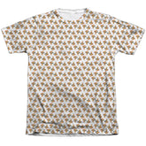 Uncle Grandpa Pizzas Men's Regular Fit Poly Cotton Short-Sleeve T-Shirt