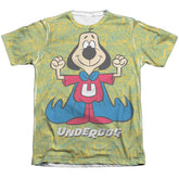 Underdog Flexing Men's Regular Fit Poly Cotton Short-Sleeve T-Shirt