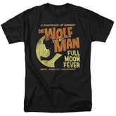 Universal Monsters Full Moon Fever Men's 18/1 Cotton Short-Sleeve T-Shirt
