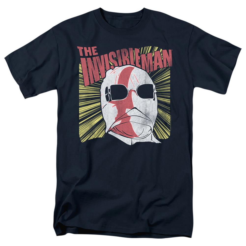 Universal Monsters Invisible Portrait Men's 18/1 Cotton Short-Sleeve T-Shirt