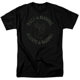 US Marine Corps Always A Marine Men's 18/1 Cotton Short-Sleeve T-Shirt