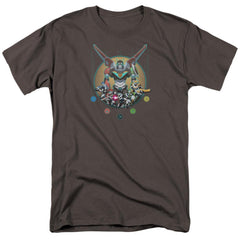 Voltron Assemble Men's 18/1 Cotton Short-Sleeve T-Shirt