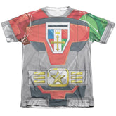 Voltron Costume Men's Regular Fit Poly Cotton Short-Sleeve T-Shirt