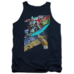 Voltron Crisscross Men's 18/1 Cotton Tank Top