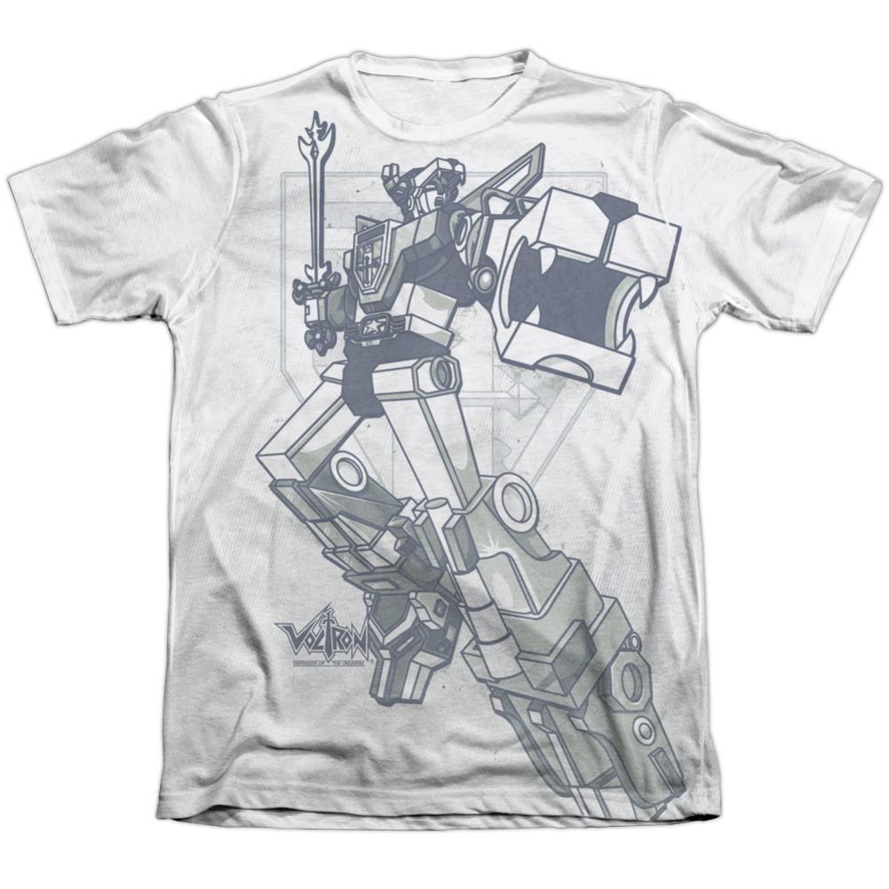 Voltron Defender Men's Regular Fit Poly Cotton Short-Sleeve T-Shirt