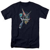 Voltron Defender Pose Men's 18/1 Cotton Short-Sleeve T-Shirt