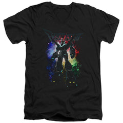 Voltron Galactic Defender Men's 30/1 Cotton Slim V-Neck T-Shirt