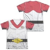 Voltron Keith Costume (Front/Back Print) Men's Regular Fit Poly Cotton Short-Sleeve T-Shirt