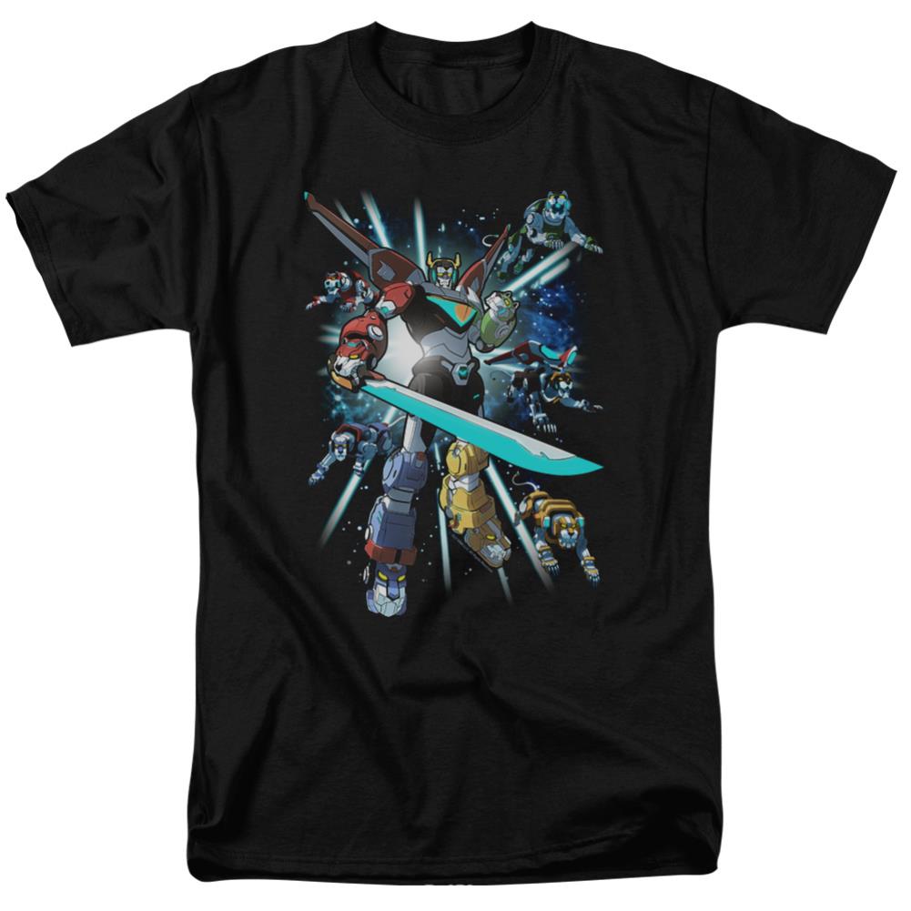 Voltron Lions Share Men's 18/1 Cotton Short-Sleeve T-Shirt