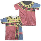 Voltron Zarkon Costume (Front/Back Print) Men's Regular Fit Poly Cotton Short-Sleeve T-Shirt