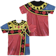 Voltron Zarkon Costume (Front/Back Print) Men's Regular Fit Polyester Short-Sleeve T-Shirt